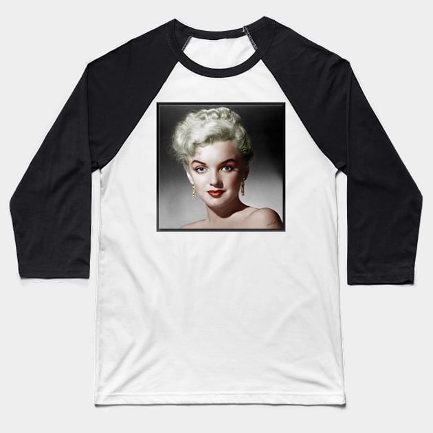 Norma Jean Baseball T-Shirt by rgerhard